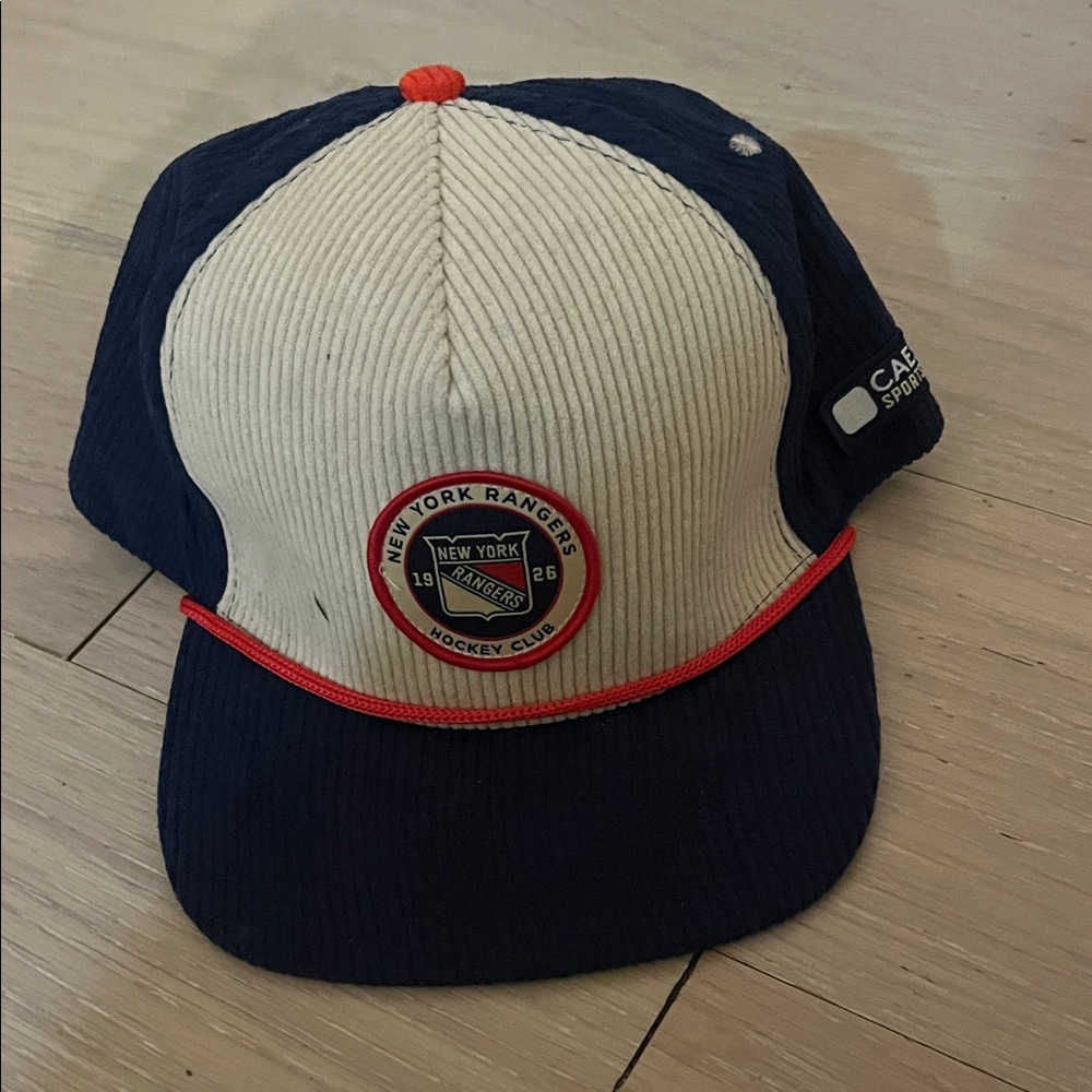 Rangers - brand new  Navy and Cream Hockey Cap